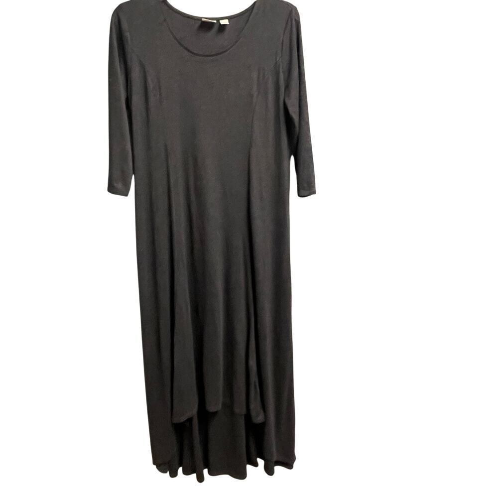 Elegant Gray Maxi Dress